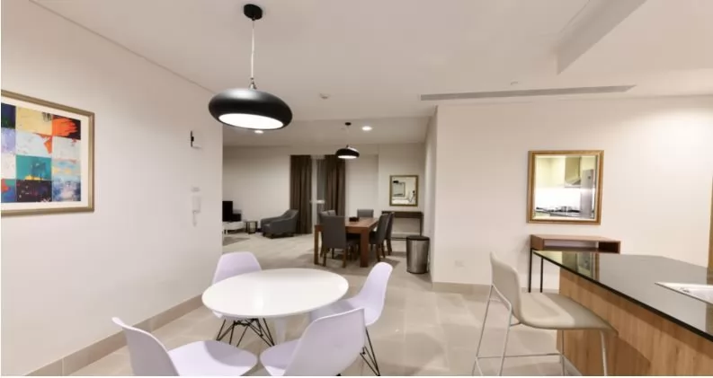 Residencial Listo Propiedad 3 dormitorios F / F Apartamento  alquiler en al-sad , Doha #11799 - 1  image 